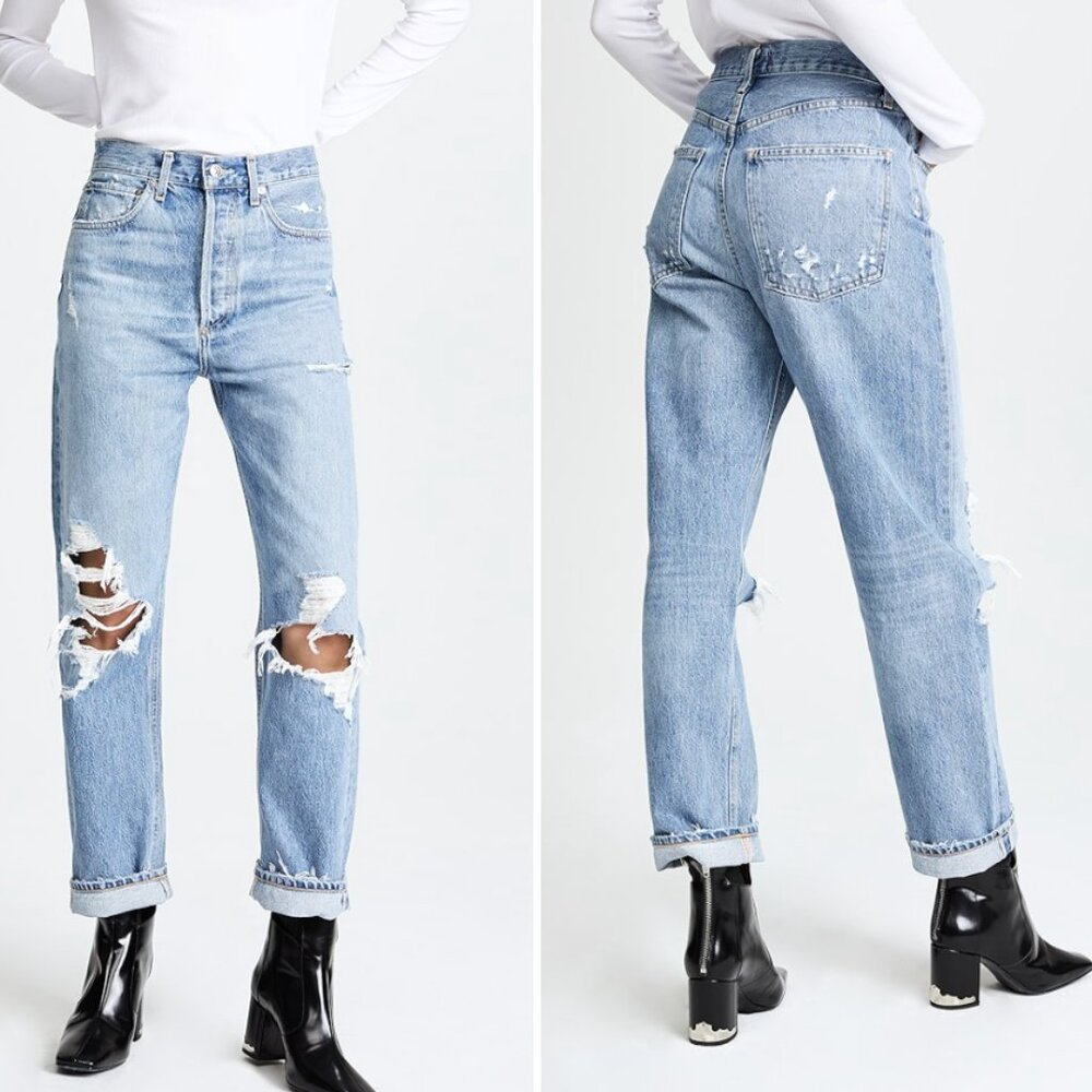 AGOLDE 90s Mid Rise Straight Fit Jeans 25